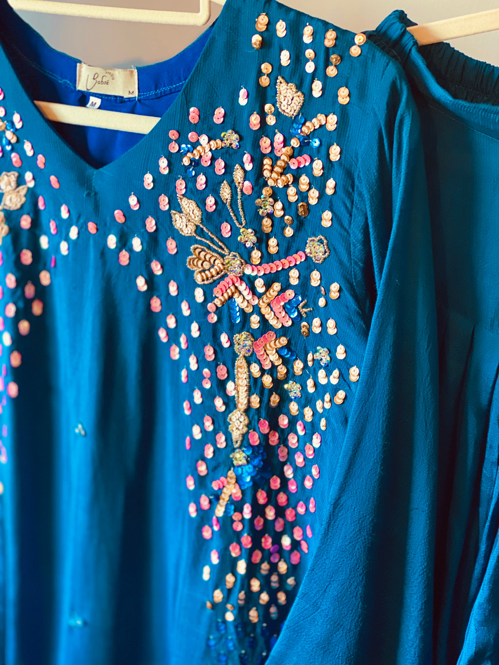 “Zarnoor” | Farshi Set with Organza Dupatta
