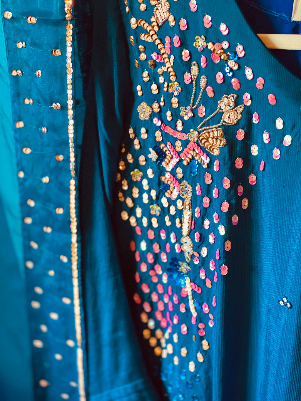 “Zarnoor” | Farshi Set with Organza Dupatta